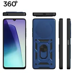 Панель BeCover Military для Xiaomi Redmi Note 14 Pro 5G Blue (713095) - мініатюра 5