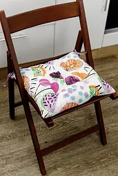 Подушка для стільця Прованс Violet cherries 40х40 см (32972) - мініатюра 3