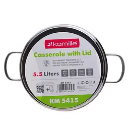 Каструля Kamille KM-5415 5,5л - мініатюра 9