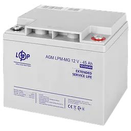 Акумулятор мультигелевий LPM-MG 12V - 45 Ah