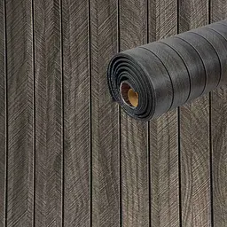 Самоклеюча вінілова 3D-рейка Шпон Антрацит 600 * 2800 * 3мм - мініатюра 3