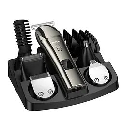 Машинка для стрижки HOCO HP26 600 mAh. IPX6. Multi-function electric clipper grooming set Metal Gray (6942007672771) - мініатюра 6