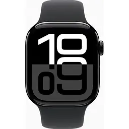 Смарт-годинник Apple Watch Series 10 GPS 42mm Jet Black Alu. Case w. Black Sport Band - S/M (MWWE3) - мініатюра 2