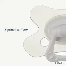 Пустушка силіконова Difrax Dental 6+ міс. Clay (800 Clay) - мініатюра 2