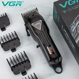 Машинка для стрижки VGR V-051 Чорна - мініатюра 3