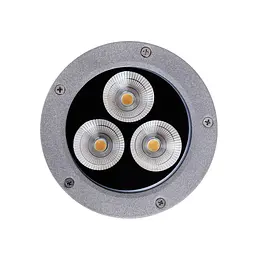 Світильник Brille садовий металевий AS-15 3*7W WW IP65 GY - мініатюра 2