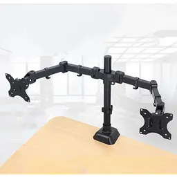Кріплення для двох моніторів настільний кронштейн 15"-30" UKC Z022 - мініатюра 2