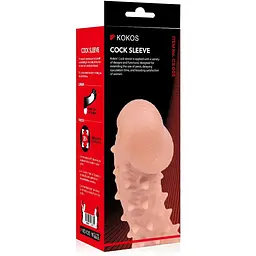 Насадка на член Kokos Cock Sleeve CS 005 M - мініатюра 3