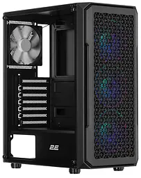 Корпус Hexagon G338 без БЖ 2xUSB3.0 1xUSBType-C 3x120мм ARGB 1x120мм VGA 330мм LCS re 2E Gaming teh0018918