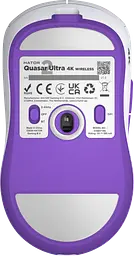 Миша бездротова Hator Quasar 2 Ultra 4K White/Lilac (HTM571WL) - мініатюра 3