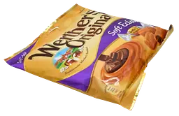Вершкові іриски з шоколадною начинкою Werther's Original Soft Eclairs 180г - мініатюра 5