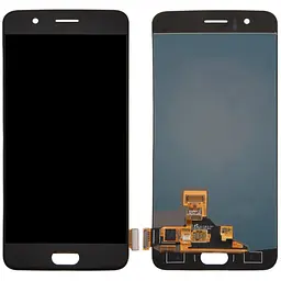 Дисплей OnePlus 5 A5000 чорний, OLED