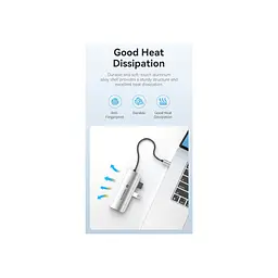 Концентратор Vention USB 3.1 Type-C to HDMI 4K60Hz/USB 3.0x3/PD 100W 5-in-1 (TQDHB) - мініатюра 7