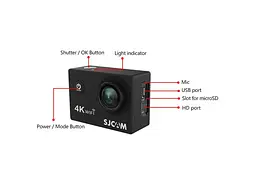 Екшн-камера SJCAM SJ4000 Air Black - мініатюра 11