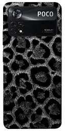 TPU чехол Demsky Black leo для Xiaomi Poco X4 Pro 5G