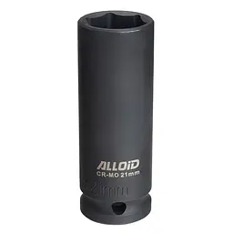 Торцева головка Alloid ударна глибока 1/2DR 21 мм (GUG-51121)