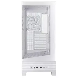 Корпус Asus A31 Plus White Tempered Glass без БП (90DC00R3-B19000) White - мініатюра 6