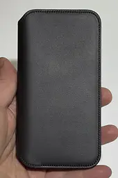 Оригінальний шкіряний чохол-книжка для iPhone 11 Pro Apple Leather Folio Black MX062ZM/A протиударний - мініатюра 6