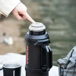Термос Xiaomi Yopin Funjia Outdoor Travel Insulated Kettle похідний 2 літри (3266618) - мініатюра 3
