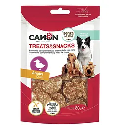 Монети Camon Treats & Snacks з качкою та рисом, 80 г
