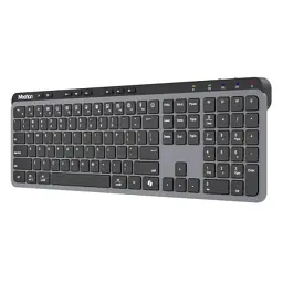Клавіатура Meetion WK330 Wireless/Bluetooth Black (MT-WK330-A-RUA) - мініатюра 2