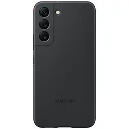 Оригінальний силіконовий чохол Silicone Cover для Samsung Galaxy S22 Plus (S906) Black EF-PS906TBEGRU