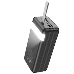Портативний ЗП Power Bank Hoco J86B Electric 22.5W+PD20W 60000 mAh Чорний - мініатюра 4
