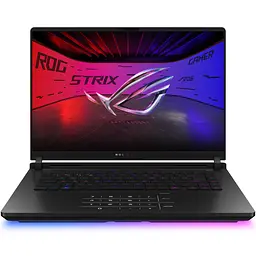 Ігровий ноутбук ASUS ROG Strix SCAR 16 G635LX Intel Core Ultra 9 275HX до 5, 4 ГГц, 16, 2, 5K WQXGA, Mini LED, 240 Гц, G- Sync, 64 ГБ DDR5, 2 ТБ SSD, NVIDIA GeForce RTX 5090 24 ГБ GDDR7, вимкнено чорний - мініатюра 5
