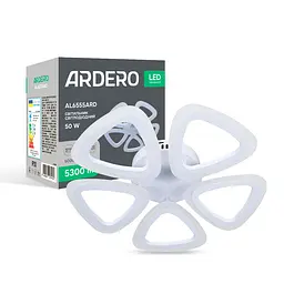 Світлодіодний накладний світильник Ardero AL6555ARD CLOVER 50Вт 5000K білий