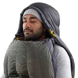 Спальник Sea To Summit Spark Pro -1C/30F Long Beluga Black L лівий (1033-STS ASL041071-210104) - мініатюра 4