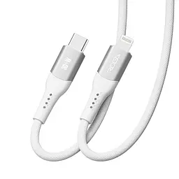 Кабель для подзарядки USB Ridea RC-US42 UltraStrong Type-C to Lightning 30W 10V/3A 1.2 м Белый - миниатюра 4