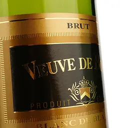 Вино ігристе Veuve de Bort Blanc de Blancs Brut біле брют 0.75 л - мініатюра 3