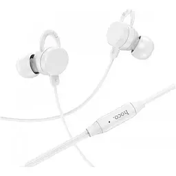 Навушники Hoco Rhyme універсальні earphones with microphone M103 білі - мініатюра 5