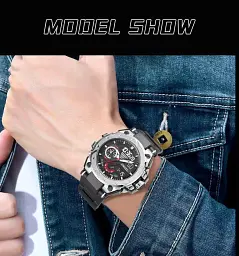 Наручний годинник Smael 8060 Silver (16671) - мініатюра 2