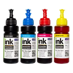 Чорнило ColorWay Epson L100/L200 (4 × 100 мл) BK/C/M/Y (CW-EW101SET01)