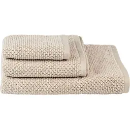 Рушник МВМ My Home Затока 30х50 см S бежевий (BT-05 S BEIGE)