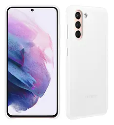 Чохол протиударний Official LED Cover EF-KG996CWEGRU для Samsung Galaxy S21 Plus (6.7") White - мініатюра 9
