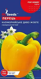 Насіння forHobby - Перець - Каліфорнійське диво ЖОВТИЙ 0,25г