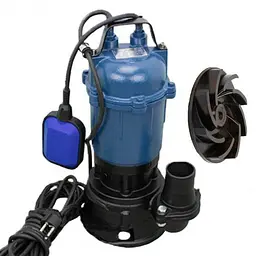 Насос дренажно-фекальний GrandWater WQD12-10-1.5 кабель 6 м 30412 - мініатюра 2