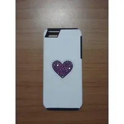 Чохол-накладка Deos для IPhone 5 5S SE шкіряний з камінням Swarovski - мініатюра 4