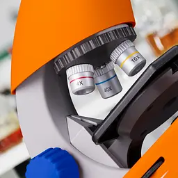 Мікроскоп Bresser Junior 40x-640x Orange (8851301) - мініатюра 4