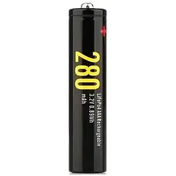 Акумулятор AAA Soshine 3.2V 280 mAh / Батарейка акумуляторна (18879) - мініатюра 1