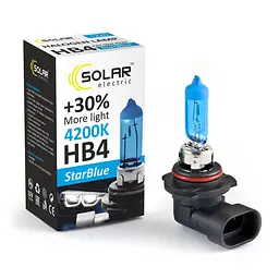 Автолампа галогенна Solar StarBlue / HB4 / 65W / 12V / 4200K 1 шт (1226)