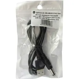 Кабель живлення USB to DC 5.5x2.1mm 5V 1.0m Dynamode (DM-USB-DC-5.5x2.1mm) - мініатюра 6