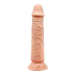 Фалоімітатор - Barbara Calvin Dildo 8,3" Flesh - мініатюра 3