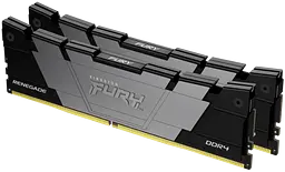 Оперативна пам'ять Kingston Fury 32GB (2x16GB) DDR4 3600MHz Renegade Black (KF436C16RB12K2/32)