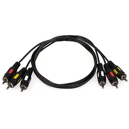 Кабель мультимедійний 3RCA to 3RCA 7.5m Atcom (13275)