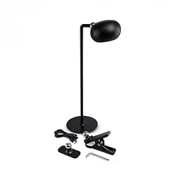 Настільна лампа Videx LED VLE-TF18B 3W 3000-5500K з акумулятором чорна (VLE-TF18B) - мініатюра 5