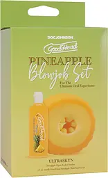 Набір для мінету Doc Johnson GoodHead Pineapple Blowjob Set - мініатюра 5