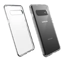 Чохол бампер протиударний прозорий Speck Presidio Clear 124606-5085 для Samsung Galaxy S10 Plus (6.4") - мініатюра 9
